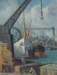 Der Hafen von Rouen